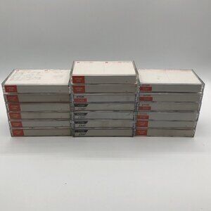Lot of 19 Tdk D60 Normal B Cassettes Used